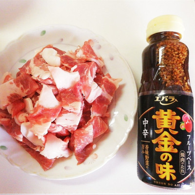 焼き肉のタレで☆豚肉と野菜の甘辛炒め☆ by Newチヨコっと 焼き肉のタレで☆豚肉と野菜の甘辛炒め☆ by Newチヨコっと