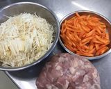 きのこあんかけうどん作り方1写真