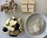 ビーフンで和の味！茄子のみぞれ煮ビーフン作り方2写真