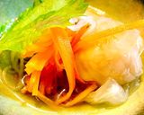 ライスペーパーで野菜たっぷり肉団子鍋作り方6写真