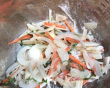 海鮮かき揚げ☆野菜はあるもので作り方5写真