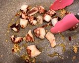タコとセロリのガーリックソテー作り方3写真