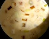 かぶと長ねぎのしょうが豆乳スープ作り方3写真