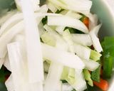 全てレンジまるで野菜たっぷり肉まん丼作り方1写真