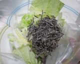白菜の胡麻風味即席漬け作り方3写真