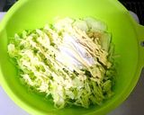 キャベツと玉ねぎだけのお好み焼き作り方2写真