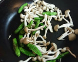 ササミと獅子唐キノコの焼き漬け作り方1写真