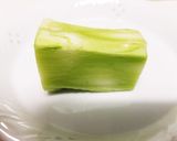 ブロッコリーの茎できんぴら＊お弁当用作り方1写真