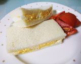 茹で卵を挟むだけ！時短のズボラ卵サンド作り方4写真