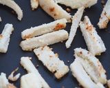 材料3つ♪絶品れんこんチーズきんぴら作り方4写真