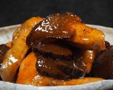 鶏手羽のいぶりがっこ煮込み作り方1写真