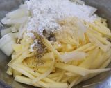 チーズ大好き玉ねぎとじゃがいものガレット作り方5写真