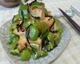厚揚げとピーマンの塩昆布オイマヨ炒め作り方4写真