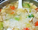 おでん出汁のチーズおじや(雑炊)作り方7写真