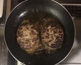 超簡単☆激うま！カレーソースハンバーグ作り方5写真