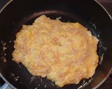 納豆オムレツのトースト作り方3写真