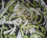 ゴーヤ新たまねぎ♪スパニッシュオムレツ風作り方1写真