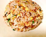 コーンビーフde炒飯作り方6写真