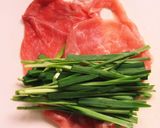 ☺簡単おかず♪ニラ豚肉巻きのポン酢焼き☺作り方1写真