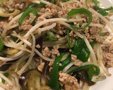 モヤシと豚ひき肉のオイスターソース炒め作り方5写真