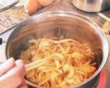 簡単^ ^牛カツ丼作り方2写真
