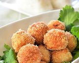 鶏むね肉のチキンボールのかんたんフライ♪作り方6写真