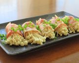 えのき茸のベーコン巻き　バター醤油作り方3写真