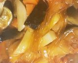 全てレンジごろごろ野菜肉なしチリ麻婆春雨作り方14写真