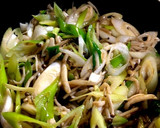 しめじとねぎのすき焼き風煮作り方4写真