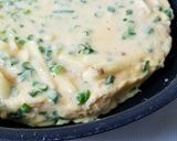 豆腐入り！長芋とベーコンの和オムレツ作り方5写真