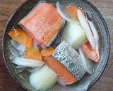 水煮野菜で超簡単!三平汁作り方5写真