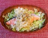 簡単ヘルシー！鮭と野菜のオシャレ蒸し焼き作り方5写真