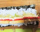 残り物で超~節約!【節約寿司5種盛弁当】作り方8写真