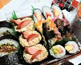 残り物で超~節約!【節約寿司5種盛弁当】作り方14写真