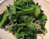 かつお菜とちりめんじゃこの炒め物作り方5写真