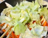 ゴマ味噌で肉野菜炒め。作り方5写真