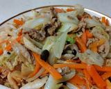 ゴマ味噌で肉野菜炒め。作り方8写真