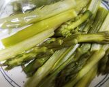 アスパラとハム、レタスのボリュームサンド作り方1写真