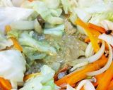 ゴマ味噌で肉野菜炒め。作り方7写真
