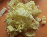 豚肉と白菜の卵炒め作り方1写真