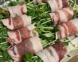 豆苗の肉巻き作り方4写真