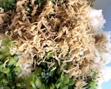 大根葉とカリカリちりめんのおにぎり作り方4写真