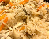 炊飯器より簡単？きのこの炊き込みご飯作り方8写真