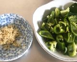 大人気！簡単！ピーマンとサバみそ煮缶炒め作り方1写真