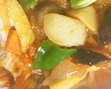 全てレンジごろごろ野菜肉なしチリ麻婆春雨作り方18写真