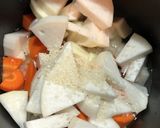 隠し味あり！カブと大根の煮物作り方2写真