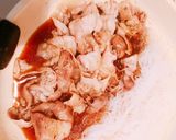 お手頃な3色豚バラすき煮 和食を低糖質に作り方3写真