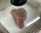 薫製にした鮪のにんにく・わさび・葱まみれ作り方3写真