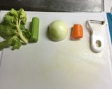 ミートソーススパゲッティ。作り方1写真