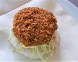 子どもが大好き海老カツバーガー～ライス版作り方8写真